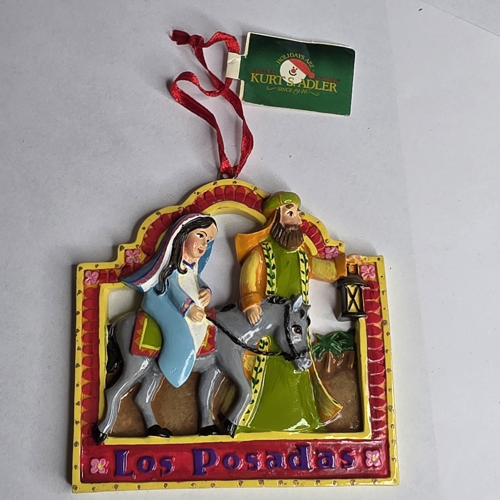 Kurt Adler 2024 Resin Los Posadas Decorative Magnet New